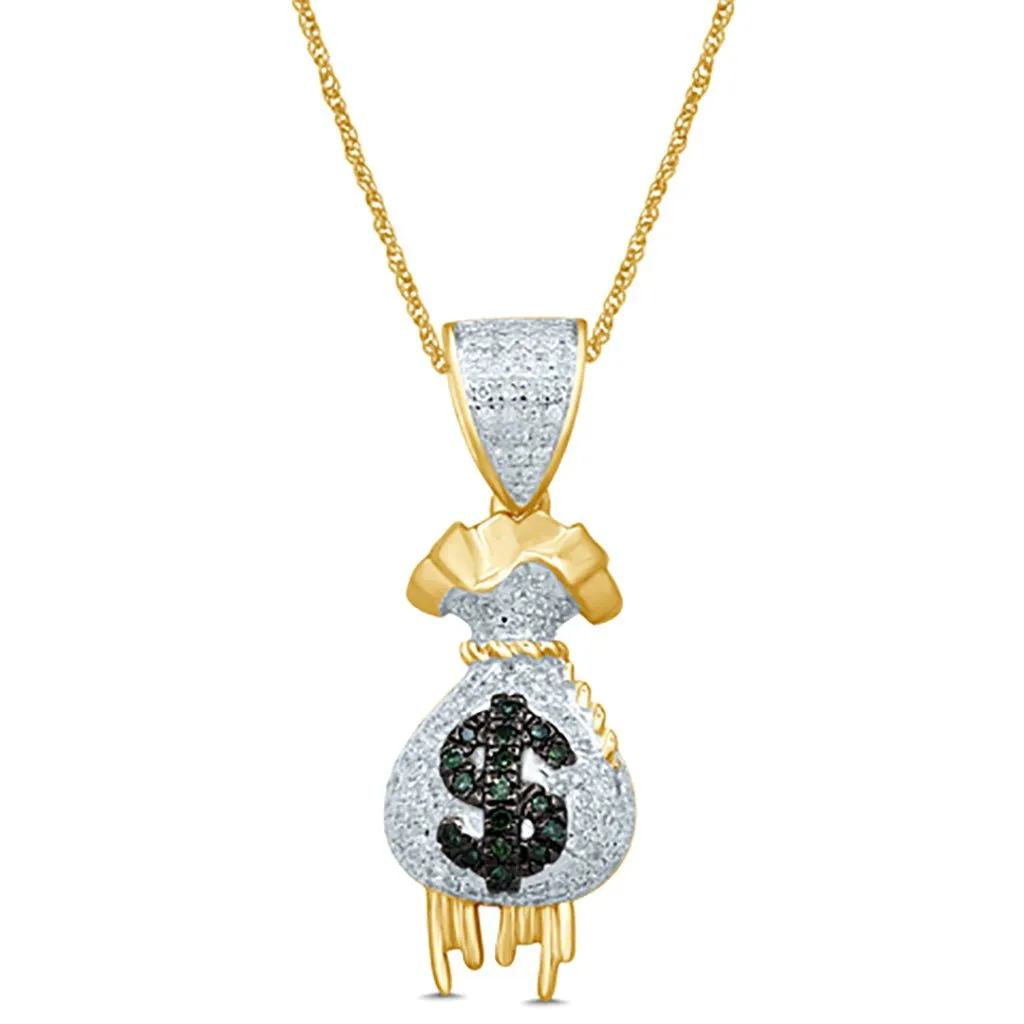 10K 0.39-0.44CT D-MONEY BAGS DRIP