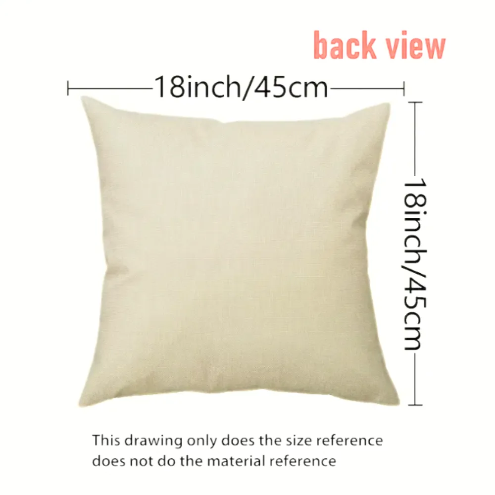 18X18 Sets of 2 Valentine's Day Throw Pillow Covers (*No Inserts) Canvas Feel Set Heart 13A or 13B