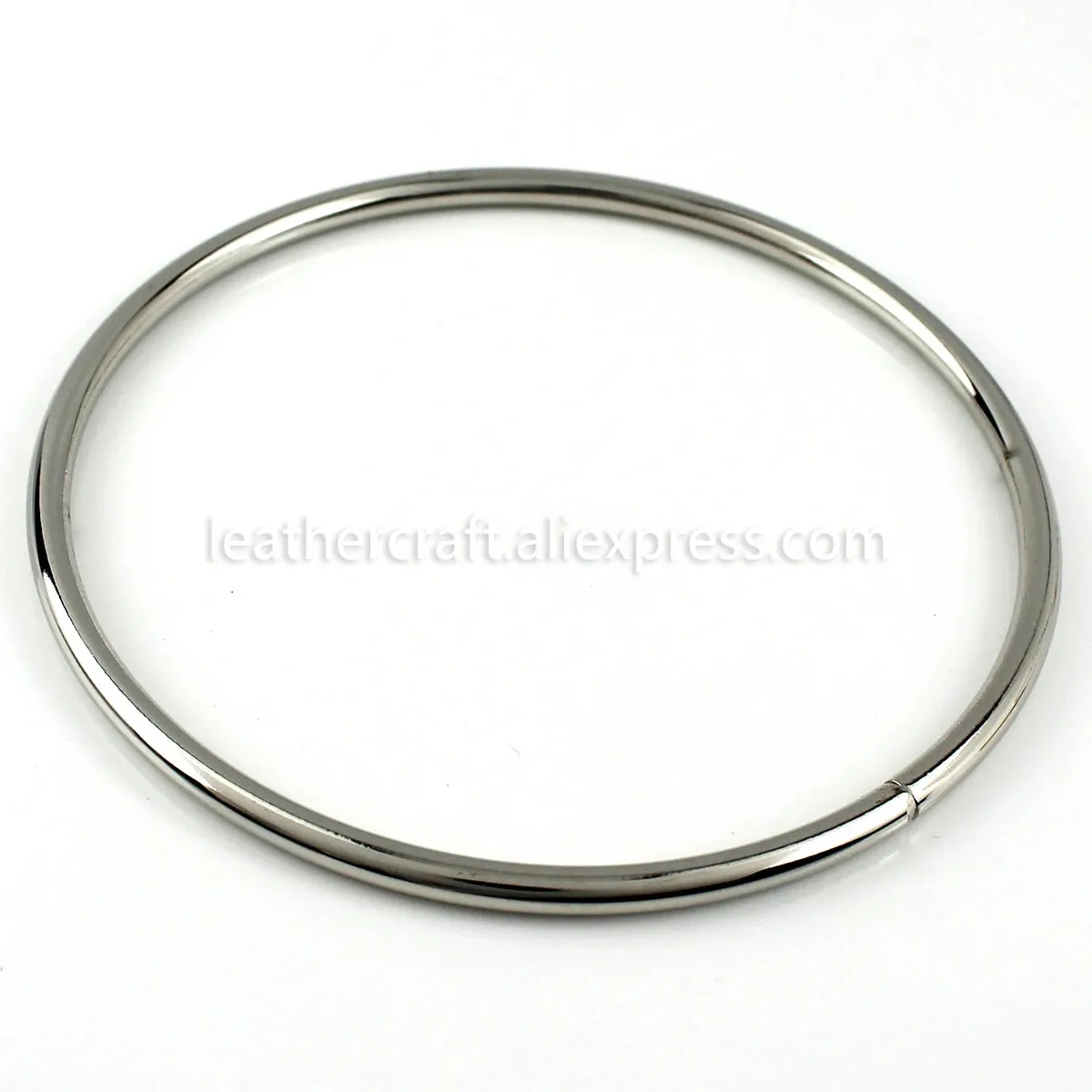 1x Metal Solid O-ring Bag Handle Metal Strap Replacement Handbag Luggage DIY Fashion Hardware Accessories 115mm(4-1/2")