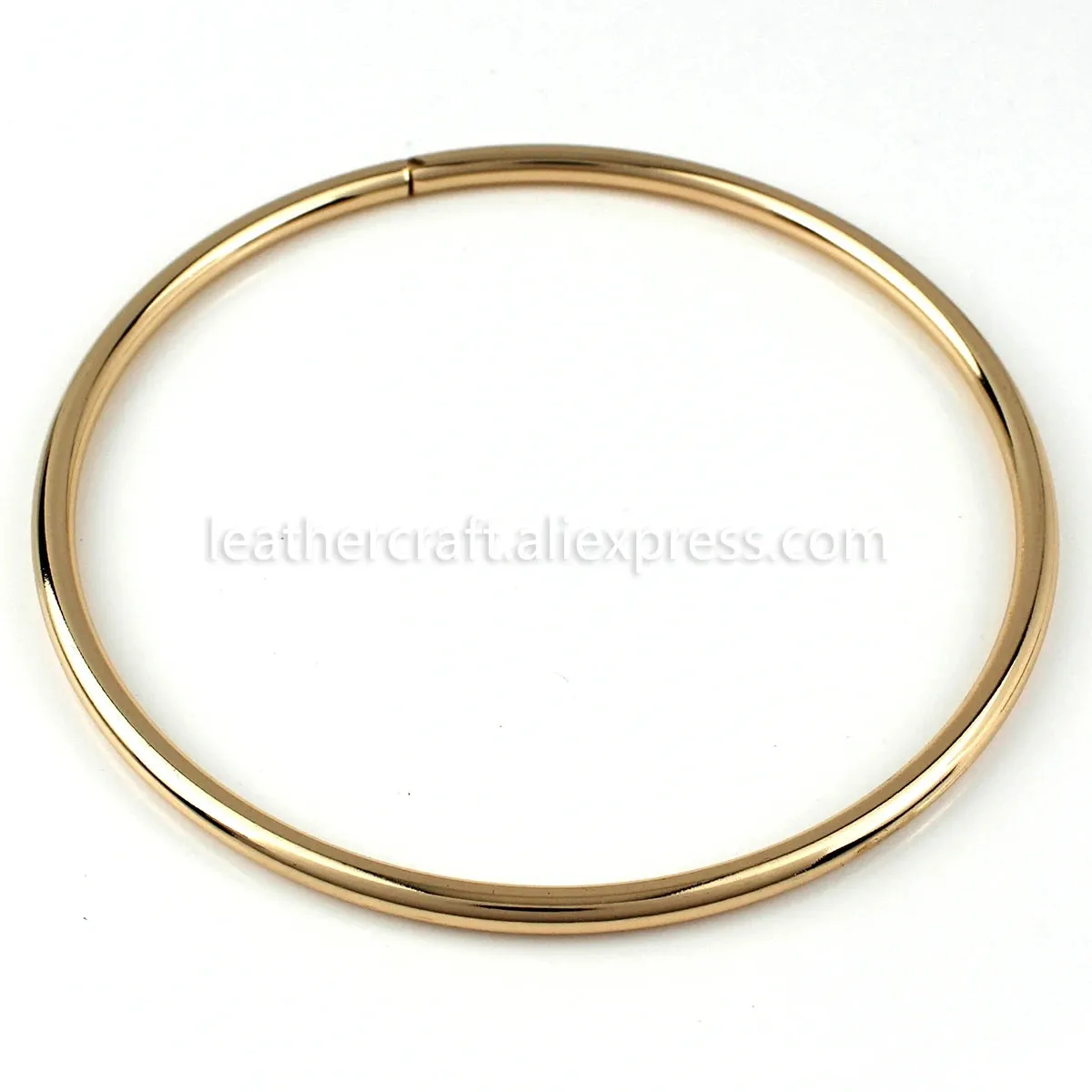 1x Metal Solid O-ring Bag Handle Metal Strap Replacement Handbag Luggage DIY Fashion Hardware Accessories 115mm(4-1/2")