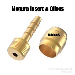 2 Olives & 2 Inserts M8 5mm For All Magura Series