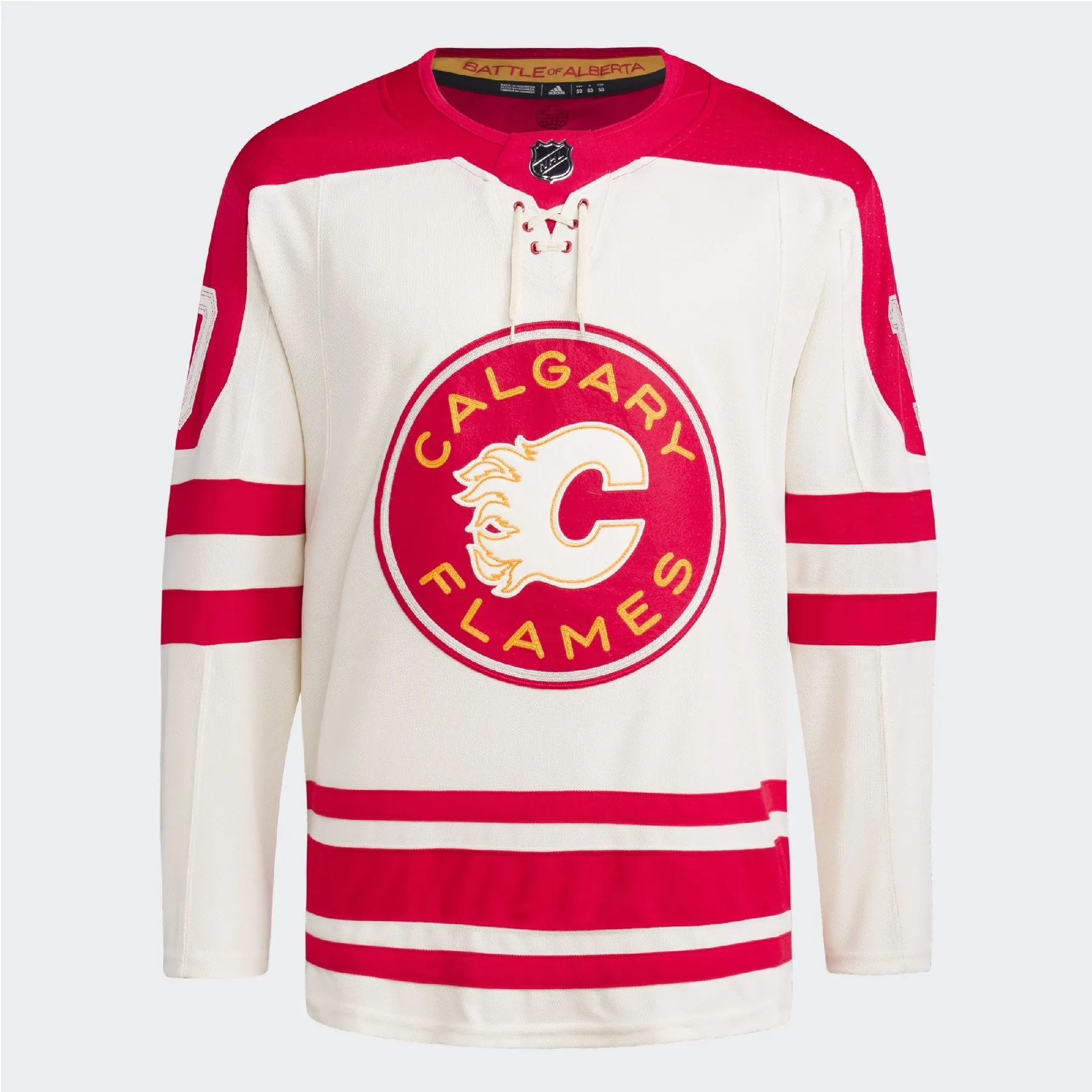 2023 Heritage Classic Authentic Calgary Flames Men's Jersey- Jonathan Huberdeau