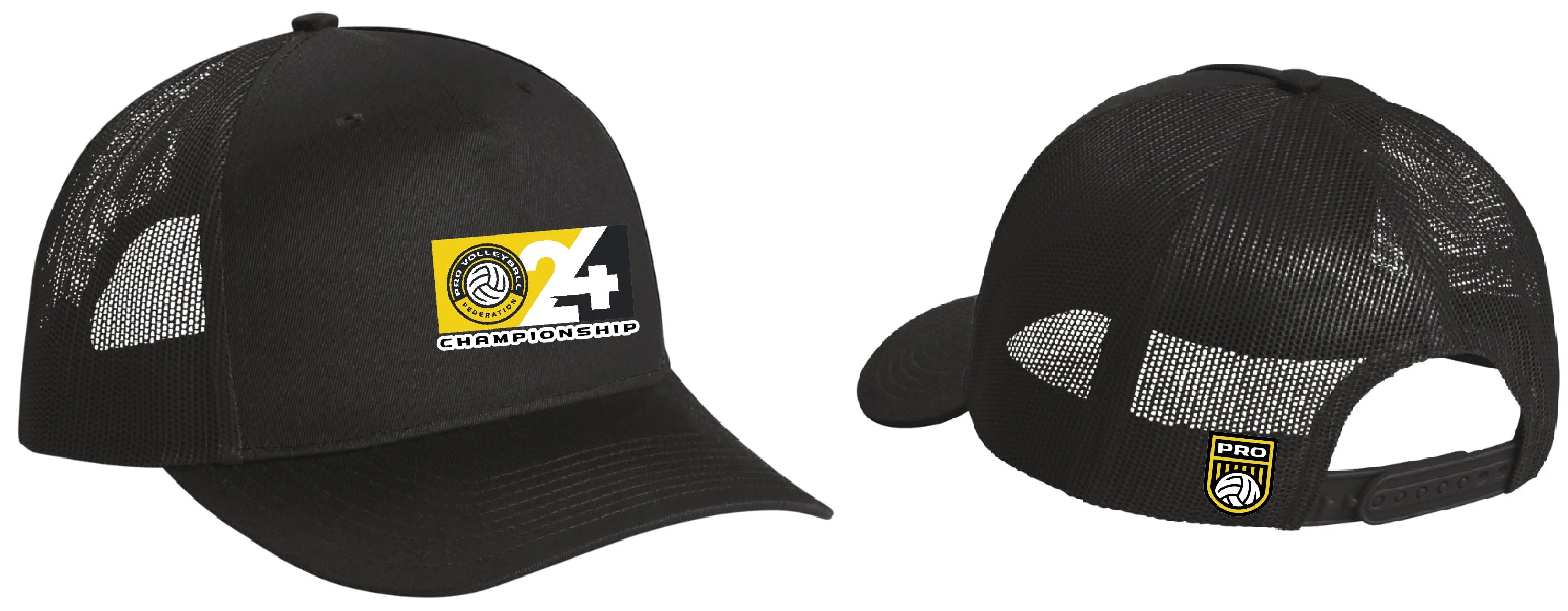 2024 Championship Logo Snapback Five-Panel Trucker Cap