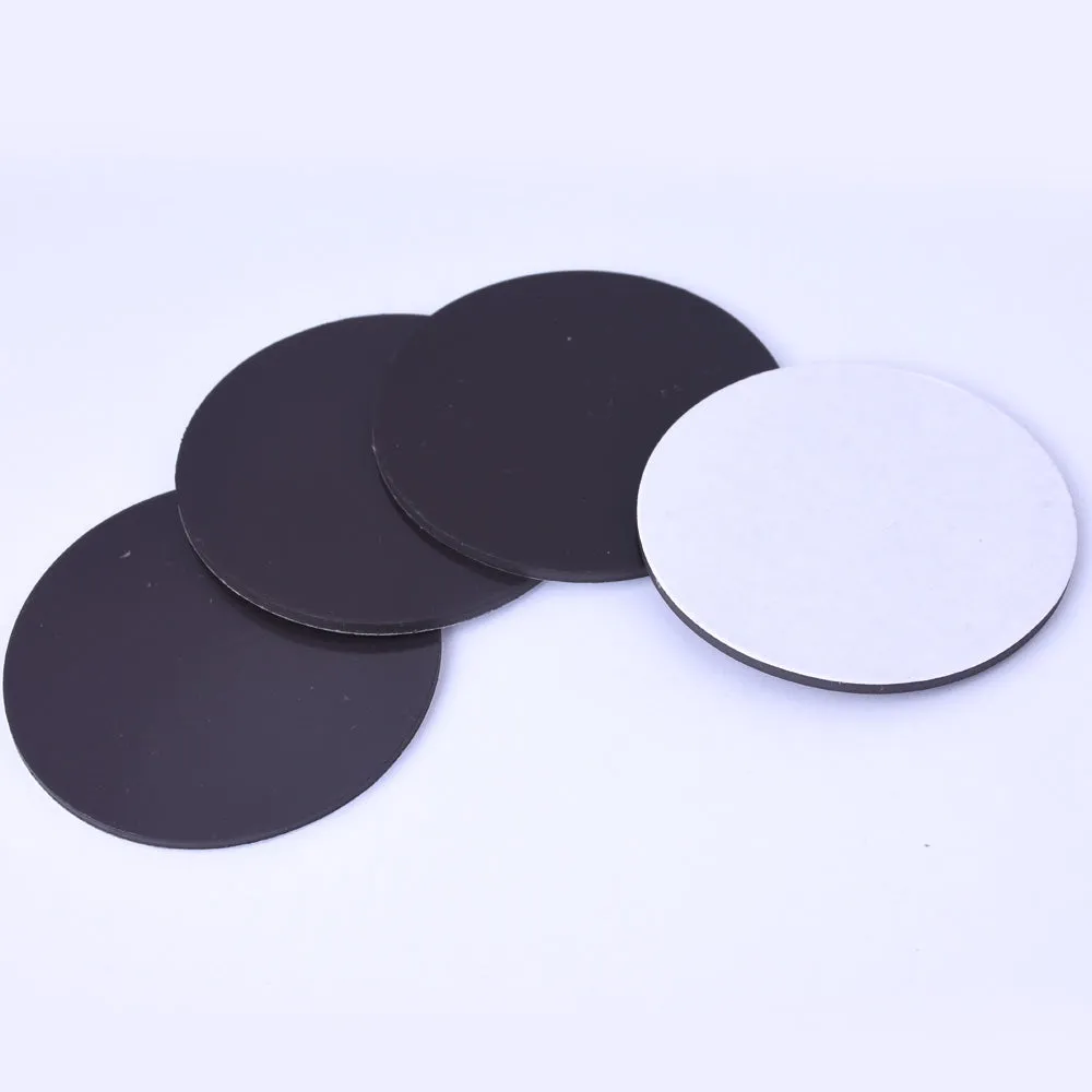 35mm Rubber Magnetic Fridge Magnets Button Round Kitchen Magnets DIY Button Magnet 20pcs