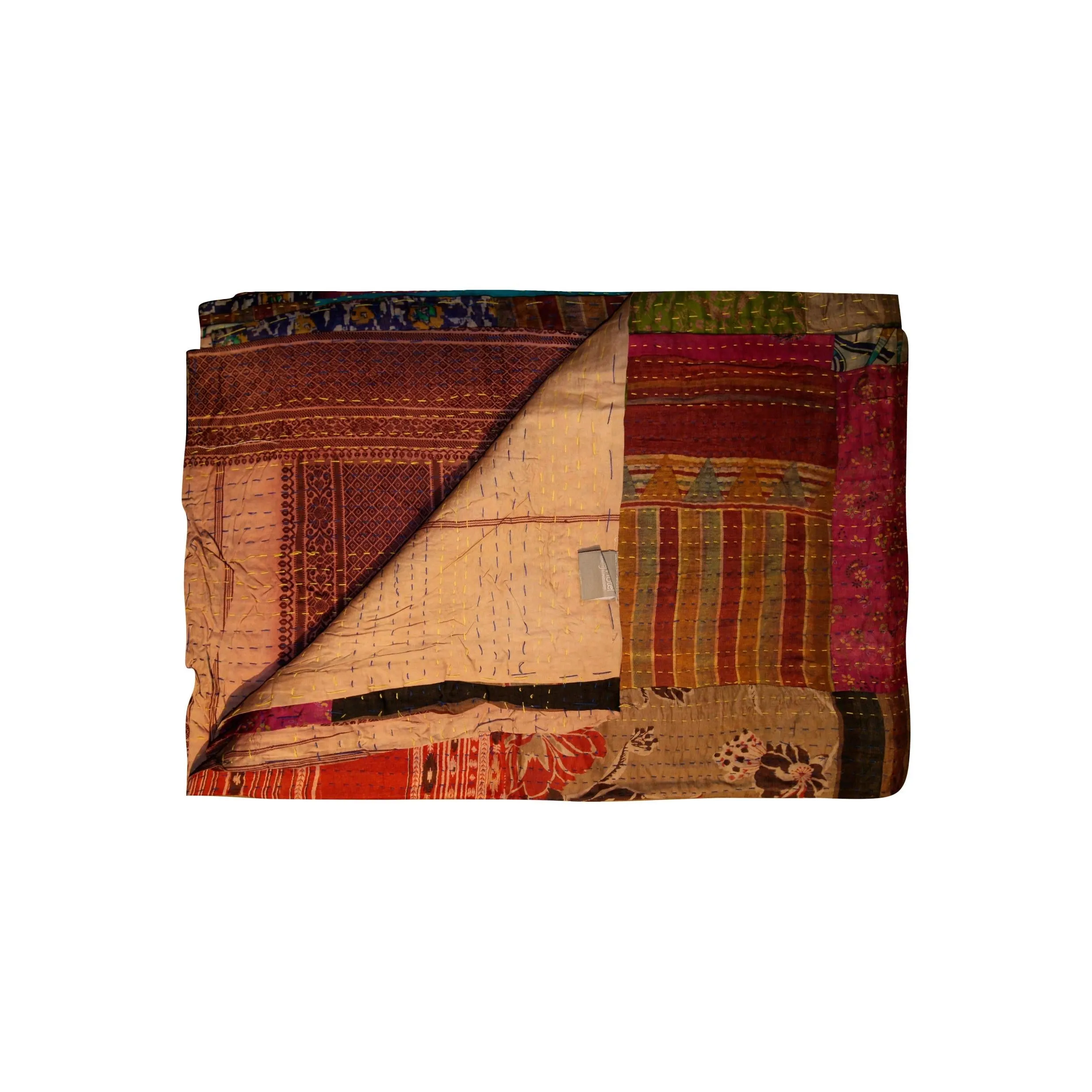 50" x 70" Silk Multicolor Throws