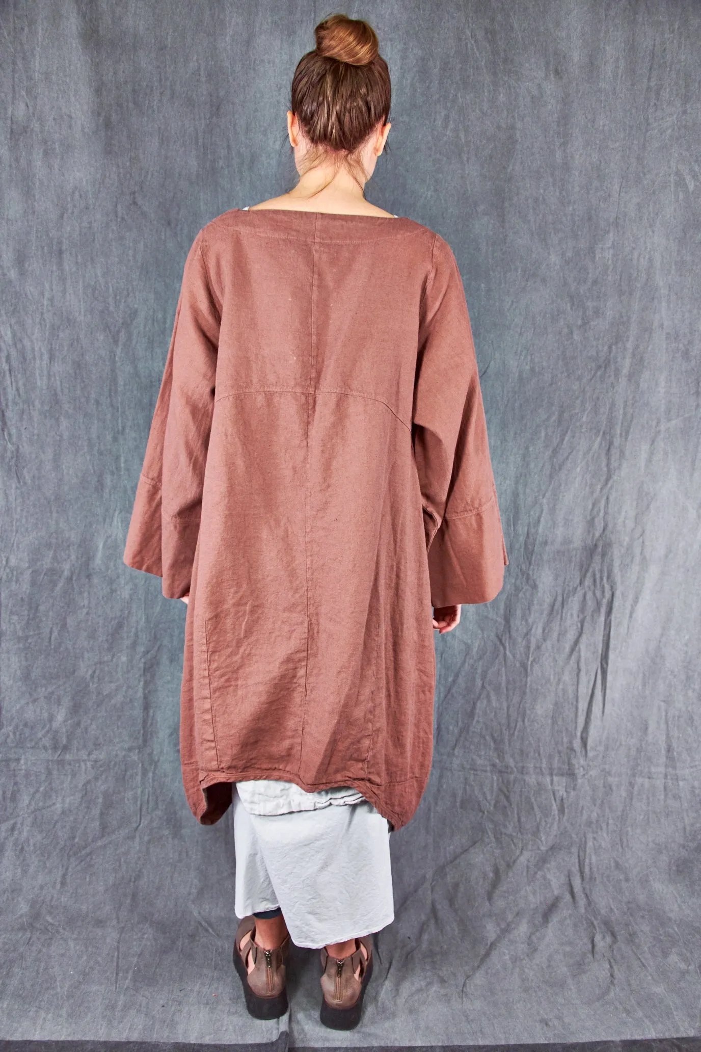 5288 Heavy Linen Jacket Oxide-U