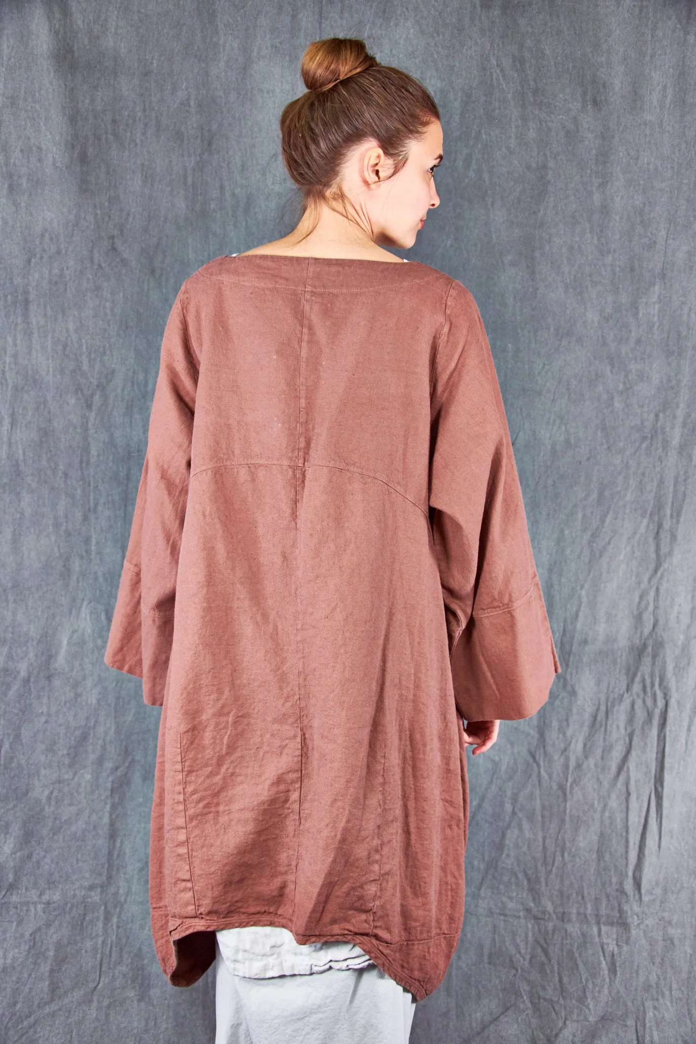 5288 Heavy Linen Jacket Oxide-U
