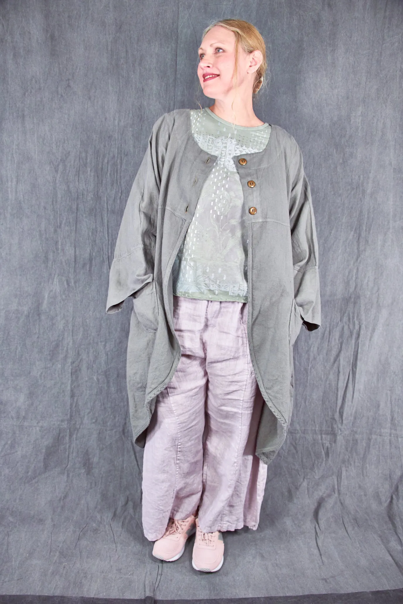 5288 Heavy Linen/Viscose Jacket Nest-P