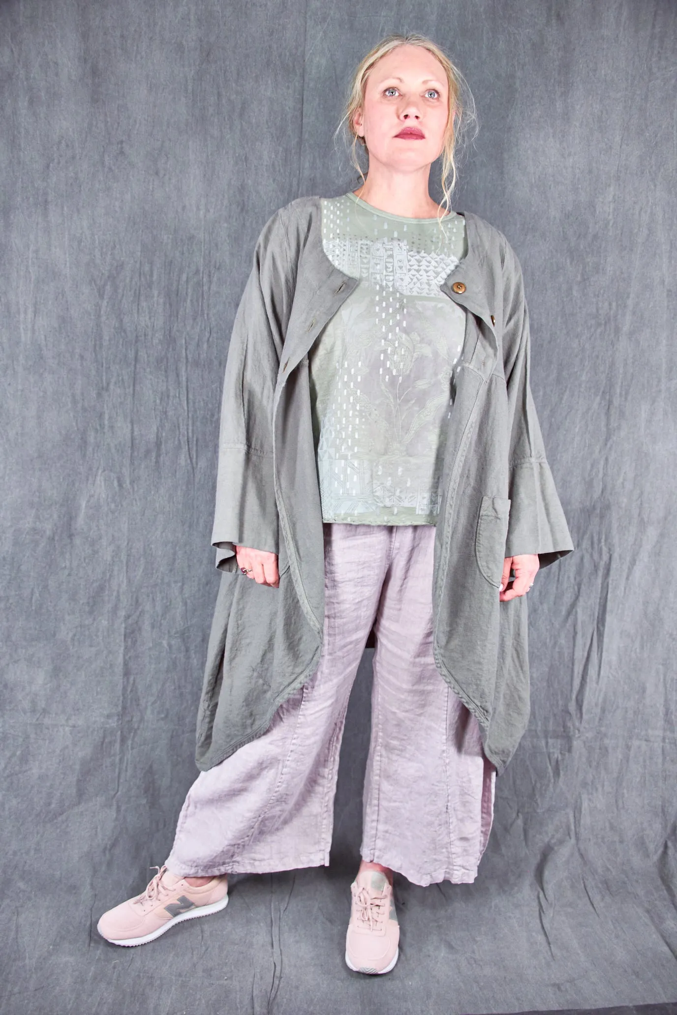 5288 Heavy Linen/Viscose Jacket Nest-P