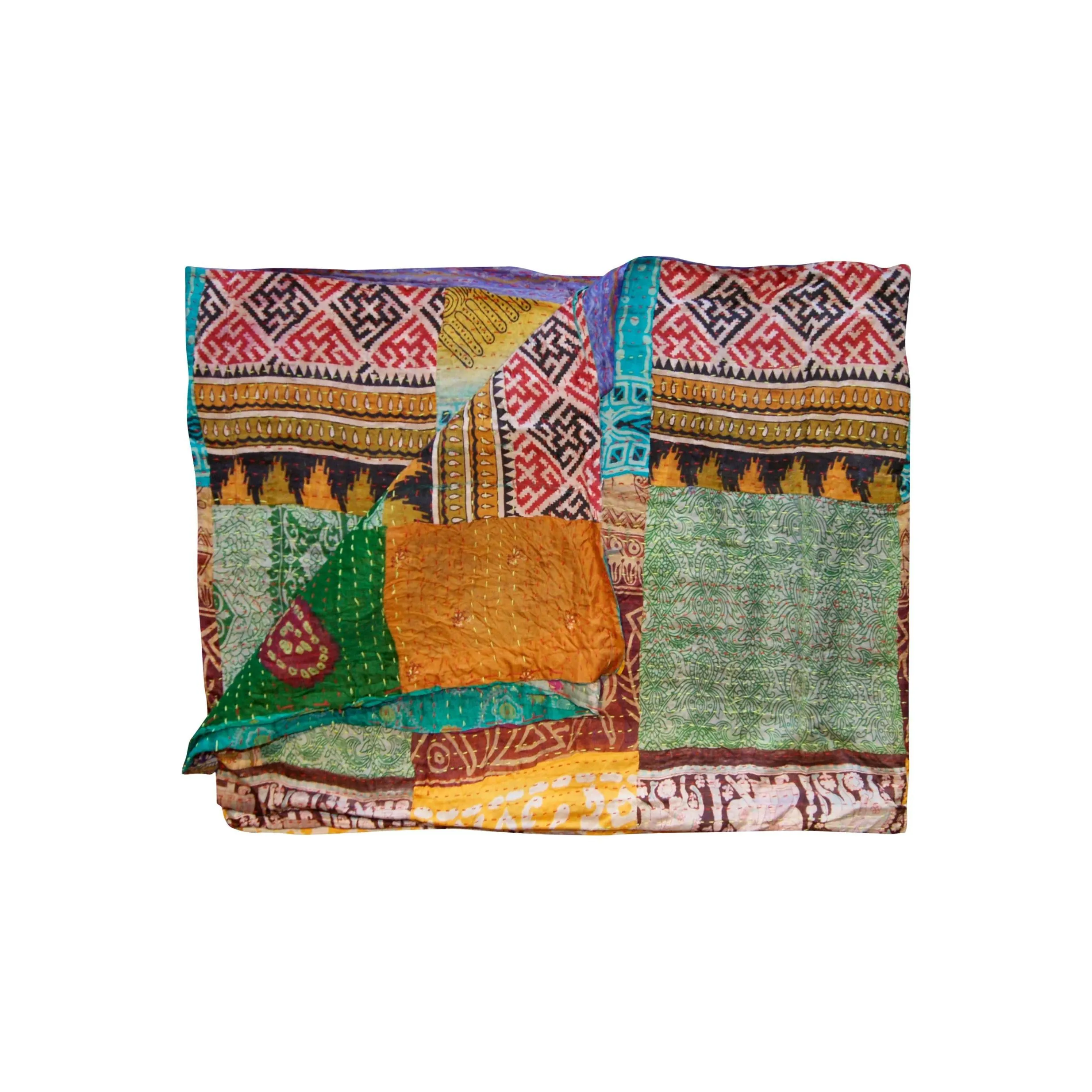 60" x 90" Silk Multicolor Throws