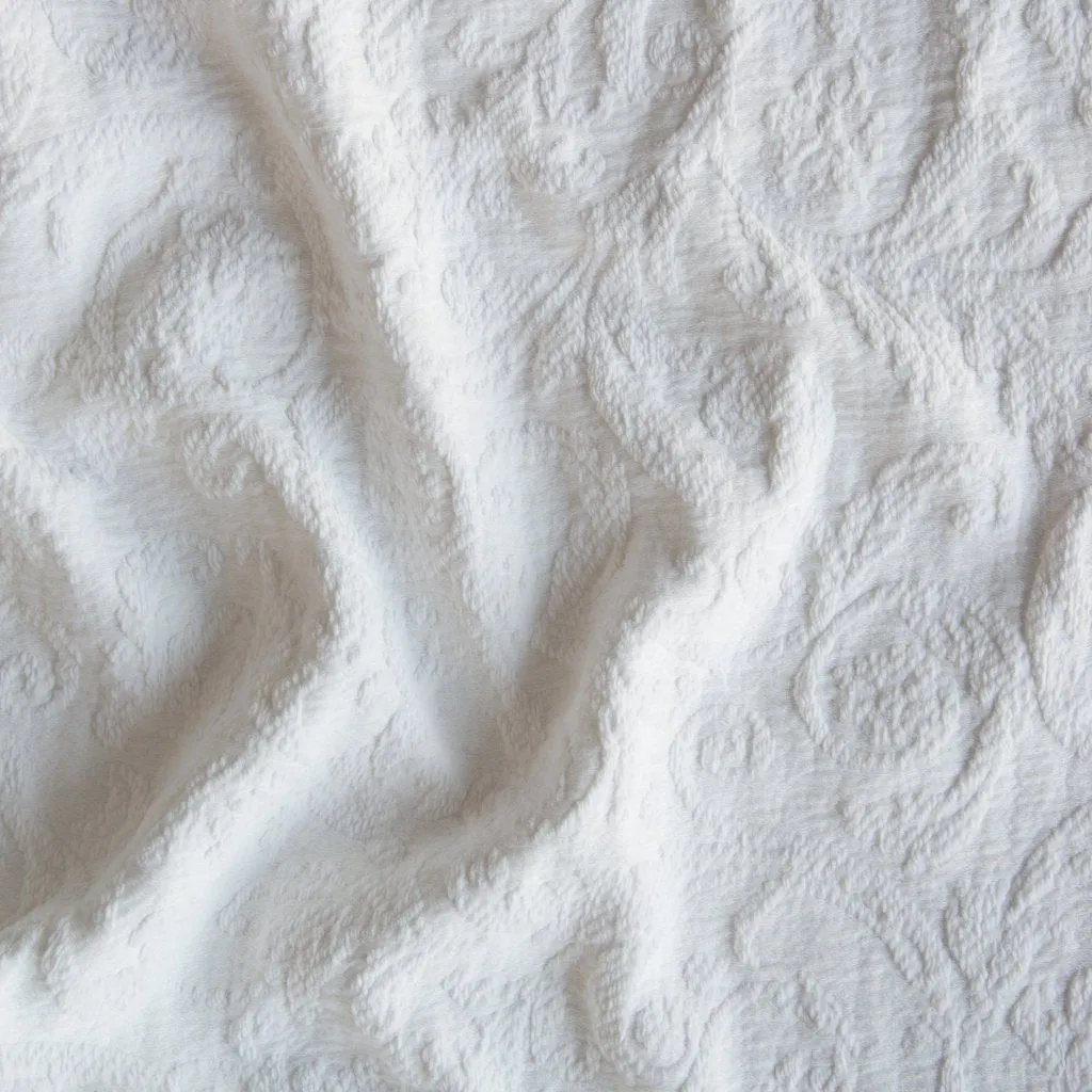 Adele Euro Sham - Winter White