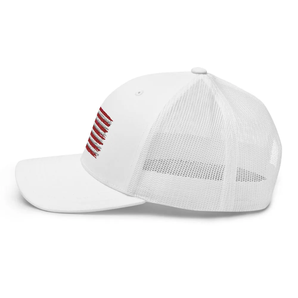 American Flag Trucker Cap