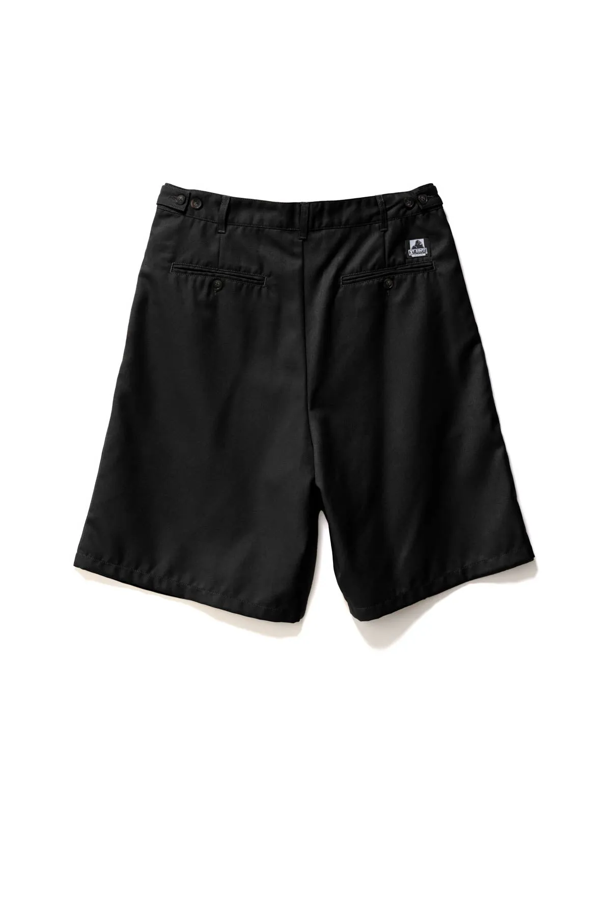AMPLIFY PLEATED SHORT - BLACK