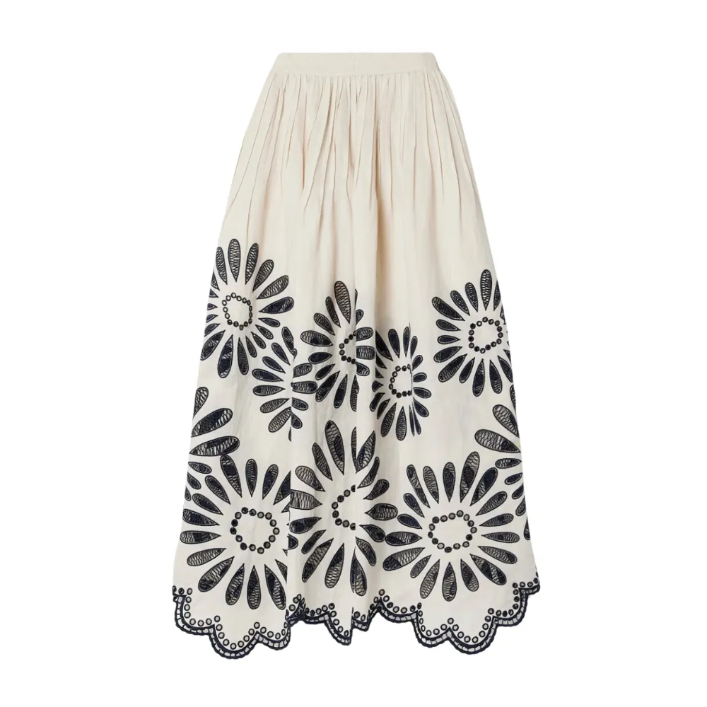Annisa Skirt in porcelain
