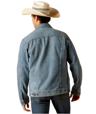 ARIAT MENS DENIM TRUCKER JACKET