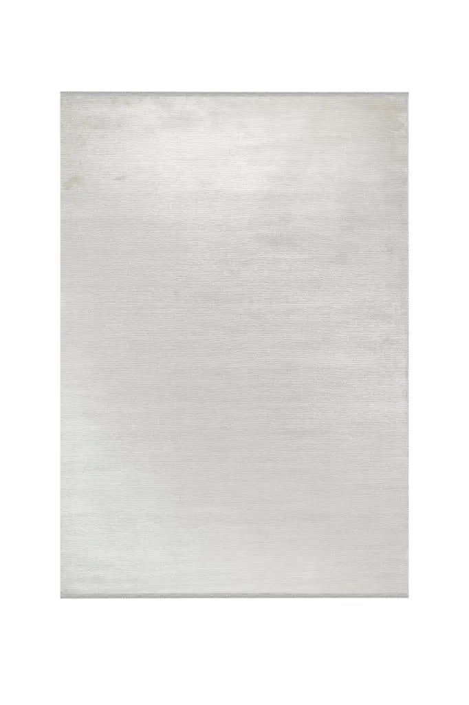Aura Cream Bamboo Woven Modern Living Room Rug 2832