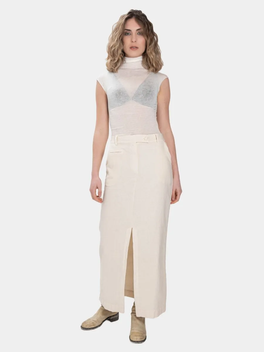 Back Vent Skirt