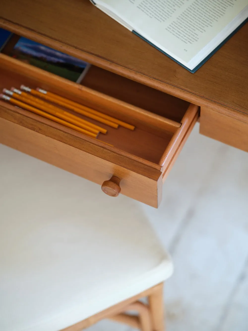 Bamboo Desk - Birdseye Maple