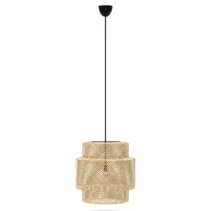 Bamboo Pendant Light Home Decor Lampshade