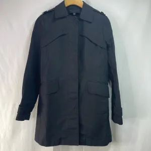 Banana republic cotton, navy/black trenchcoat