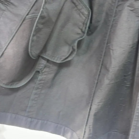 Banana republic cotton, navy/black trenchcoat