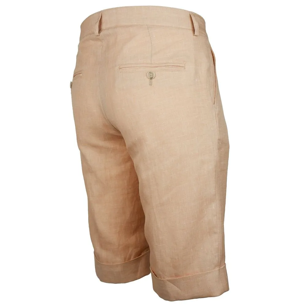 Beige Linen Short