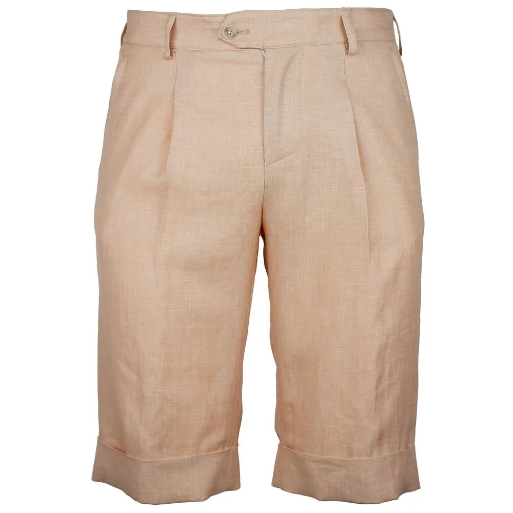 Beige Linen Short