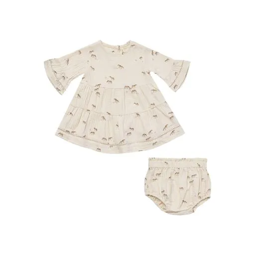 Bell Dress -Horse Print