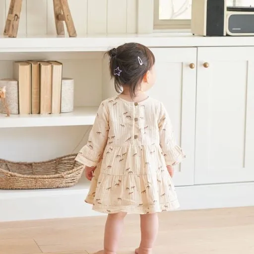 Bell Dress -Horse Print