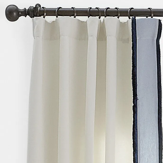 Bellport Fringed Drapery Panels - Set of 2