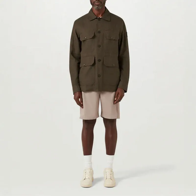 BELSTAFF Forge Overshirt in Army Olive