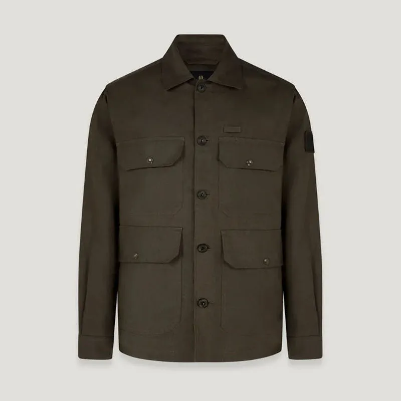 BELSTAFF Forge Overshirt in Army Olive