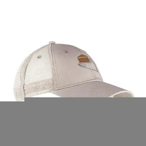 Big Accessories 6 Panel Structured Trucker Cap