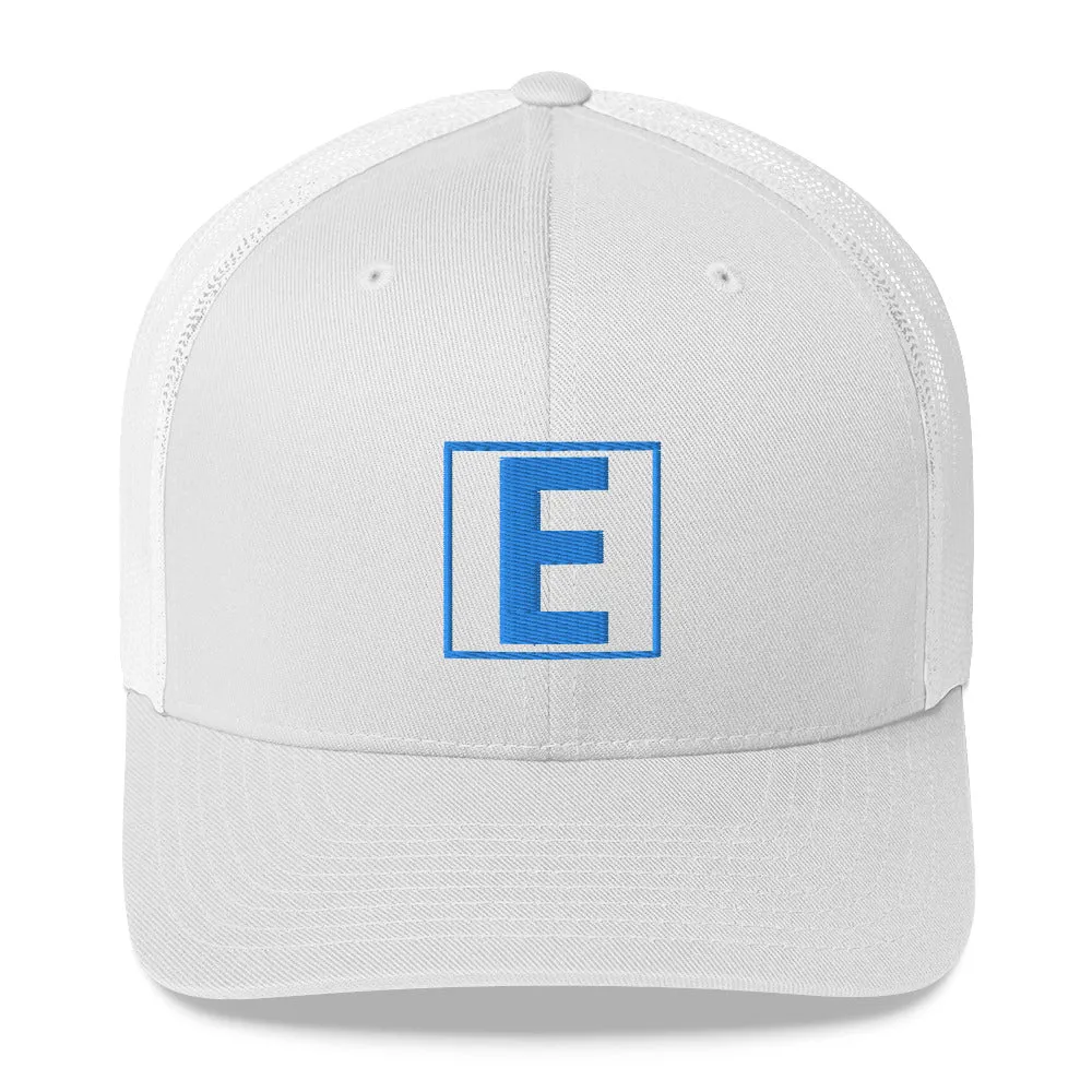 Big E Trucker Hat (Blue)