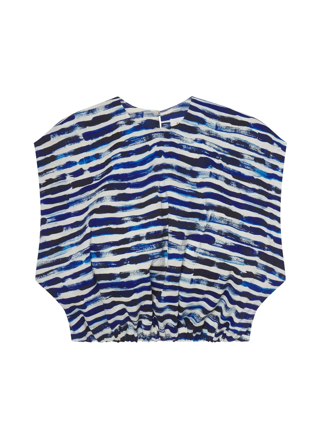 Billie Top in Navy Stripe