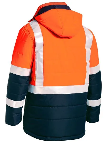 BISLEY TAPED HI VIS PUFFER JACKET