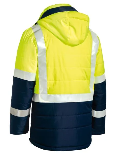 BISLEY TAPED HI VIS PUFFER JACKET