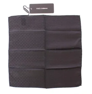 Black Silk Handkerchief