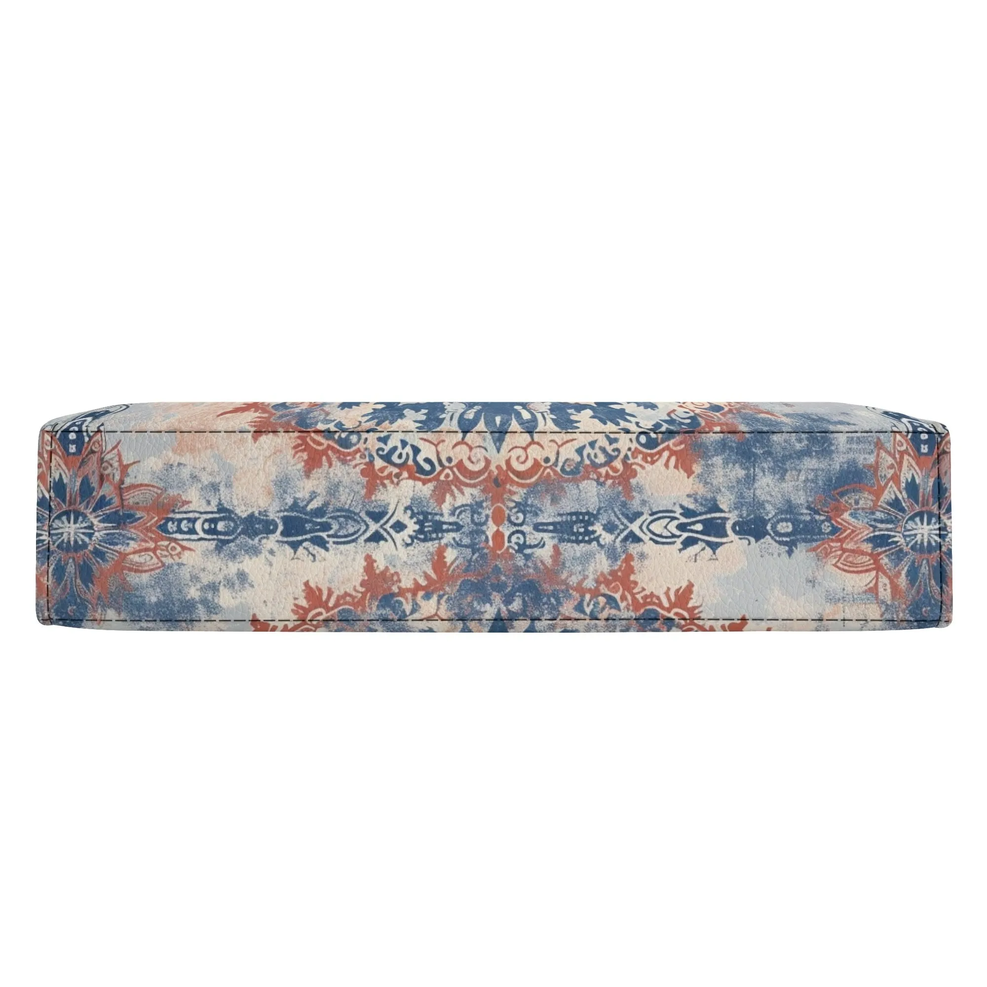 Blue Mandala Bible Cover Purse – Vintage Americana Style Crossbody Shoulderbag in Red White and Blue