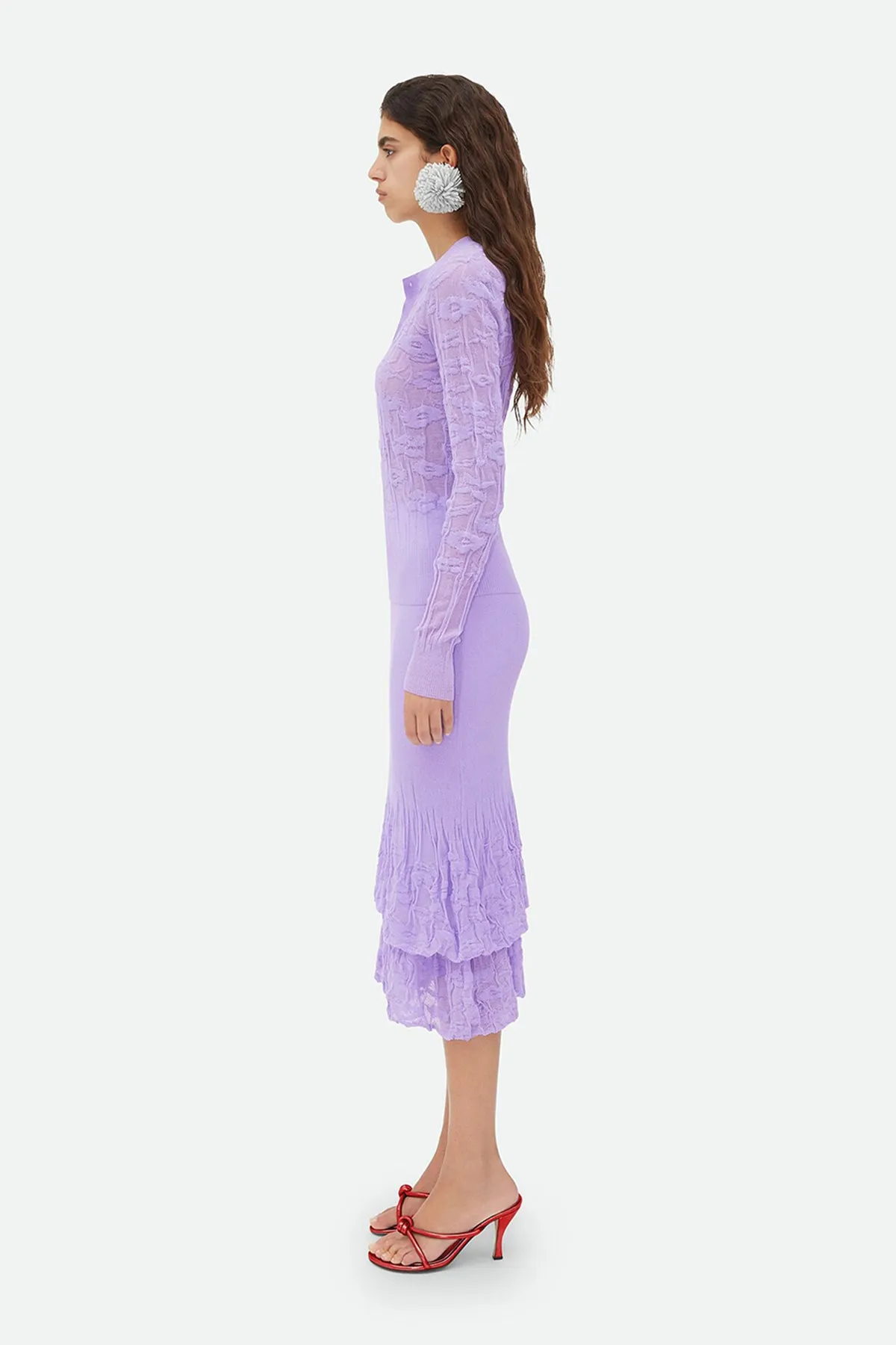 BOTTEGA VENETA | COTTON FLOWERS JUMPER