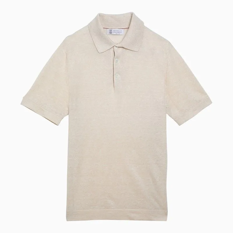 BRUNELLO CUCINELLI Men's Slim Fit Short-Sleeved Polo Shirt