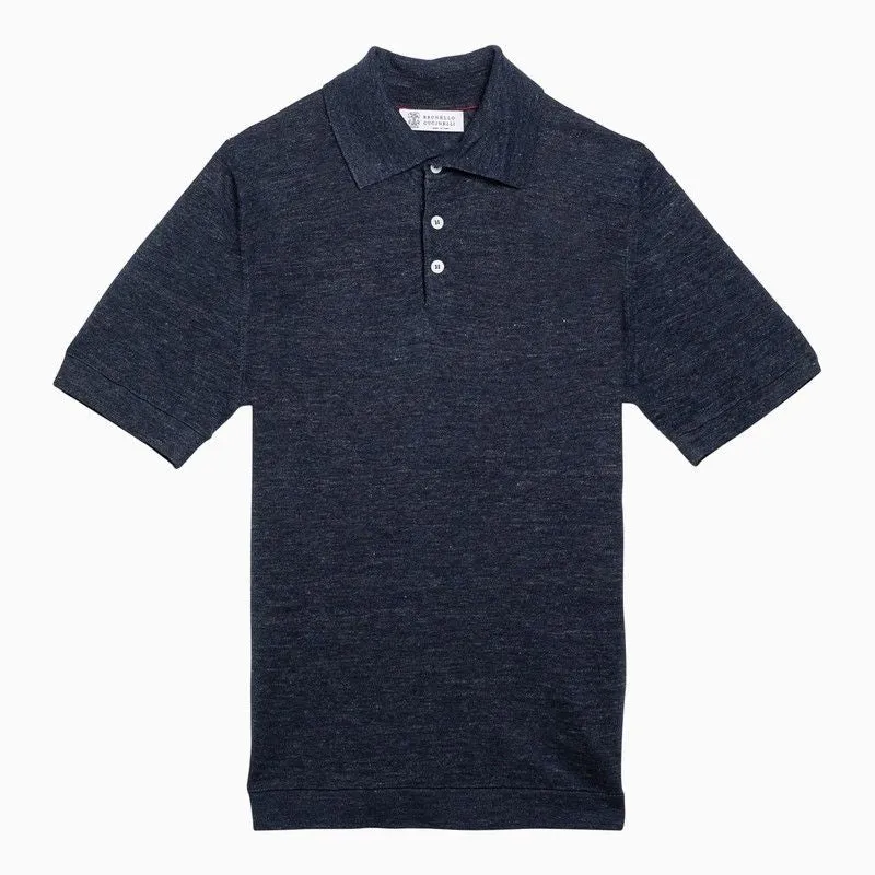 BRUNELLO CUCINELLI Men's Slim Fit Short-Sleeved Polo Shirt