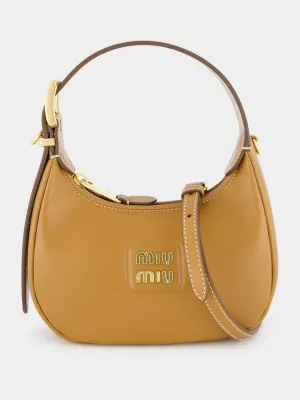 Caramel Leather hobo bag