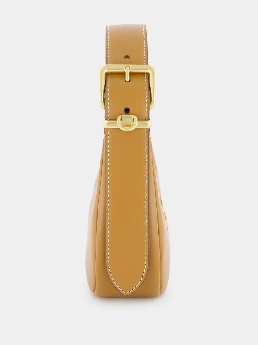 Caramel Leather hobo bag