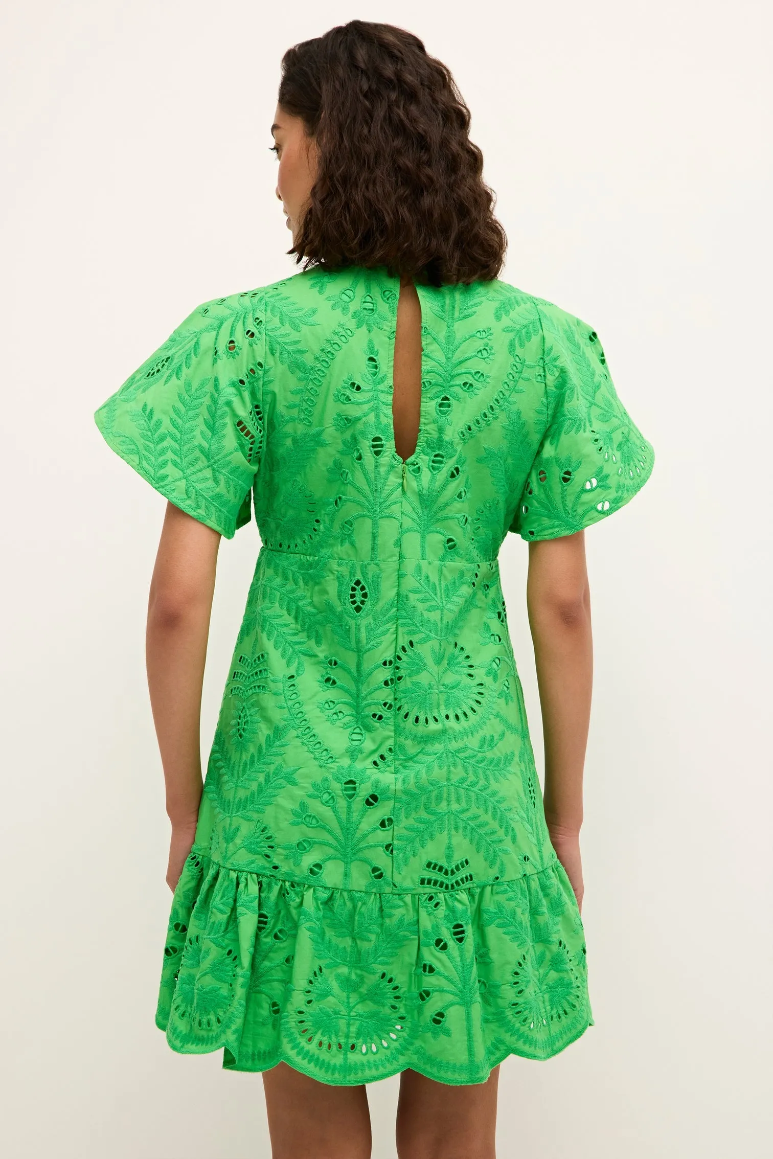 Carmina Dress in Emerald by Marie Oliver
