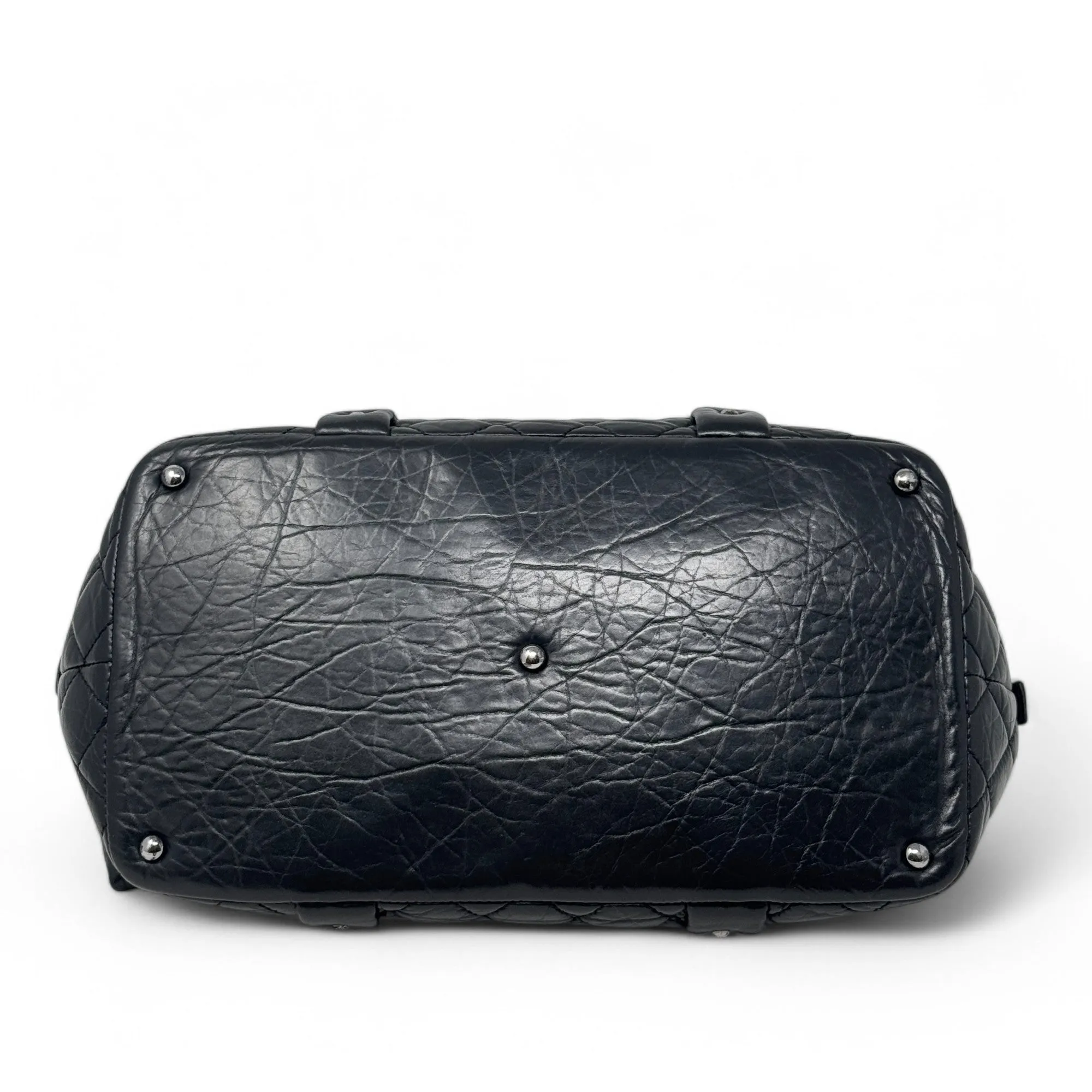 Chanel Black Lady Braid Bowler