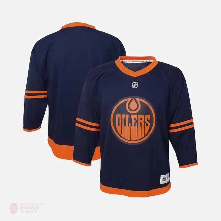 Child Premier Jersey - Edmonton Oilers - Blank