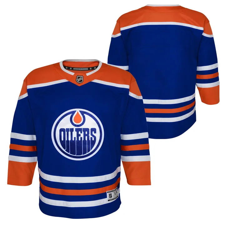 Child Premier Jersey - Edmonton Oilers - Blank