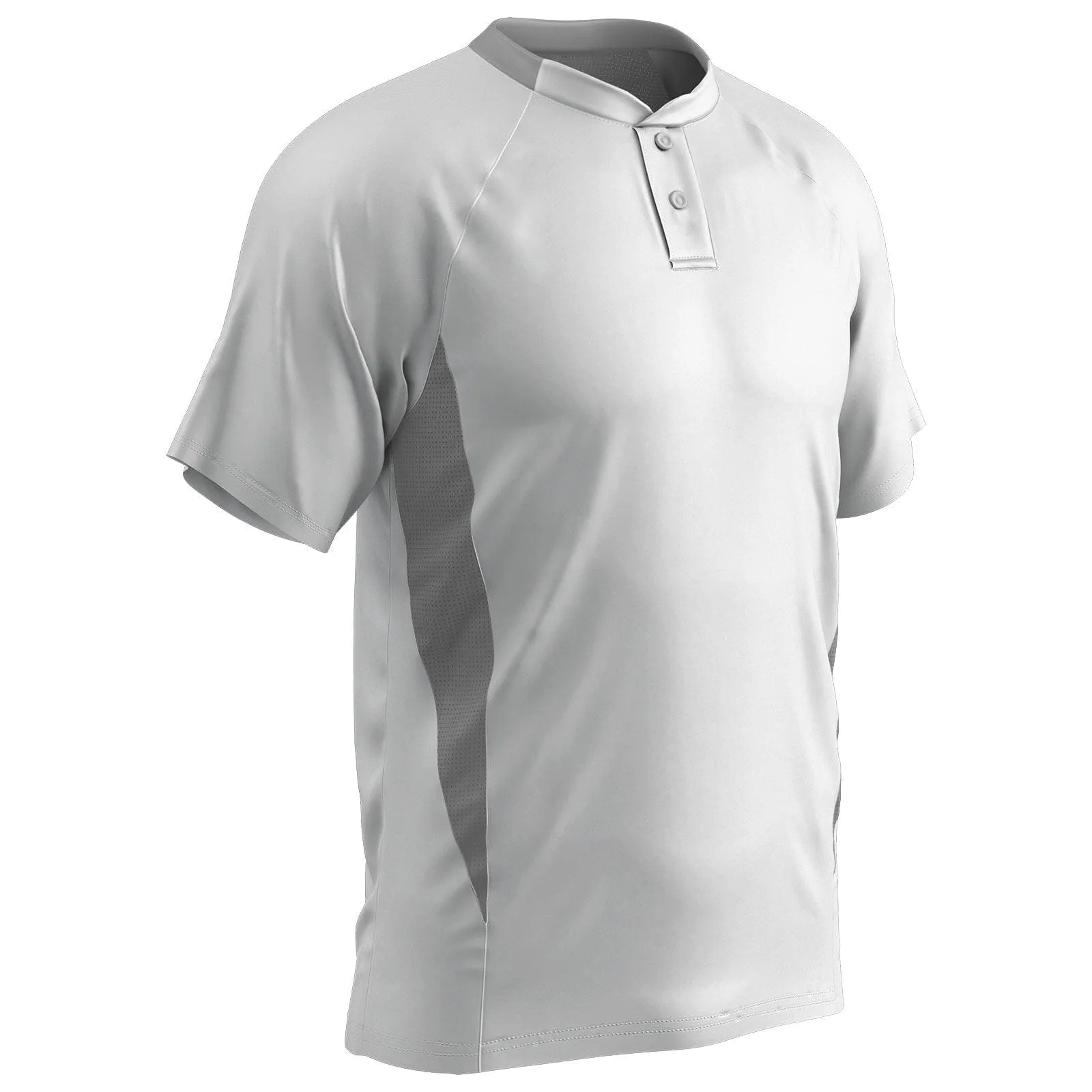 Clean-Up 2-Button 2-Color Moisture Wicking Jersey, Adult