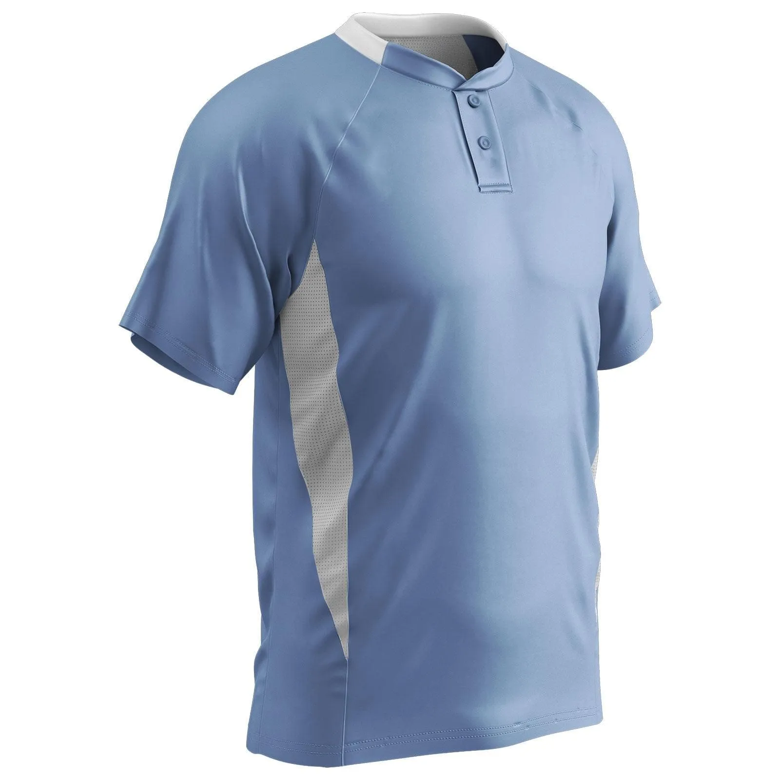 Clean-Up 2-Button 2-Color Moisture Wicking Jersey, Adult